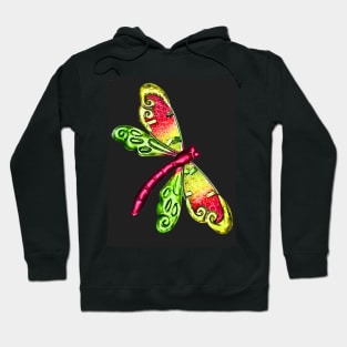 Colorful Dragonfly Hoodie